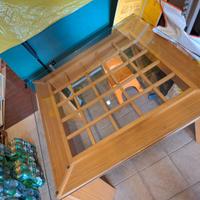 tavolo quadrato massello