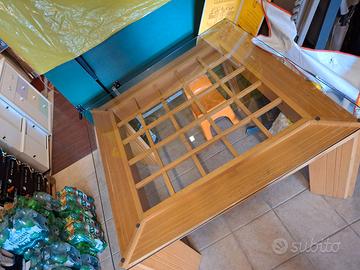 tavolo quadrato massello