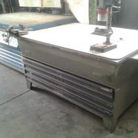 Banco da lavoro con cassettiera porta disegni