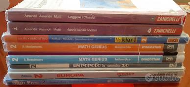 Libri di testo scolastici 1 2 3 scuola media