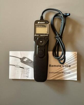Remote control timer (telecomando per Canon)