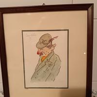 Acquarello anni '70 di Aldo Bortolotti