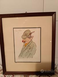 Acquarello anni '70 di Aldo Bortolotti