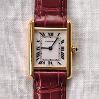 Louis Cartier Tank orologio oro 18k (garanzia)