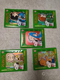 10 Crystal figurines dei Peanuts 2 per 5 buste.