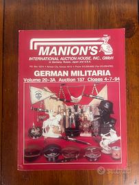 Catalogo casa d’aste Manion’s - German Militaria