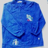 Grembiulino scolastico blu bambino Tg 80