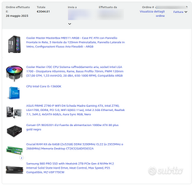 PC Workstation AI-ML pronta all'uso 48GB VRAM
