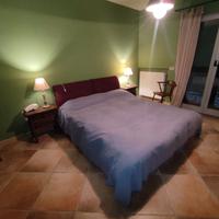 Letto matrimoniale viola sfoderabile con materass