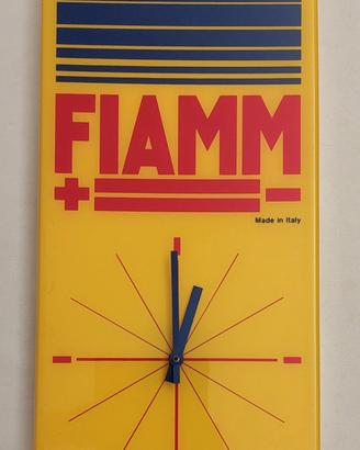 Orologio Parete FIAMM Grande Vintage Anni 70 80

