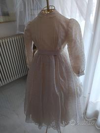 Abito da bambina d'epoca da cerimonia