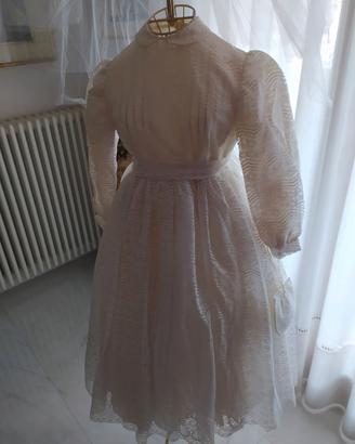 Abito da bambina d'epoca da cerimonia