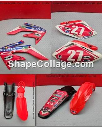 KIT PLASTICHE HONDA CRE-F 250 2004 2009 CRF 2007 2