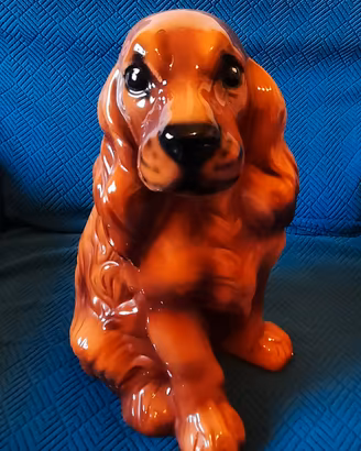 cocker in ceramica 31 cm