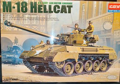 Carro  M-18 hellcat us. Gmc, scala 1/35 academy 