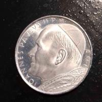 moneta argento Vaticano Giovanni Paolo II 500 lire