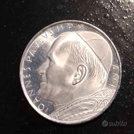 moneta argento Vaticano Giovanni Paolo II 500 lire