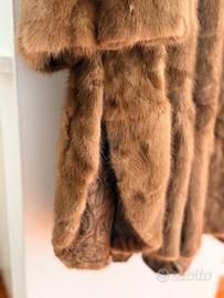 Pelliccia in visone 100% originale vintage artigia