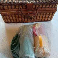 valigetta per picnic vintage