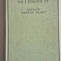 Libro: Captain Ernest Platt
Sark: As I Found It