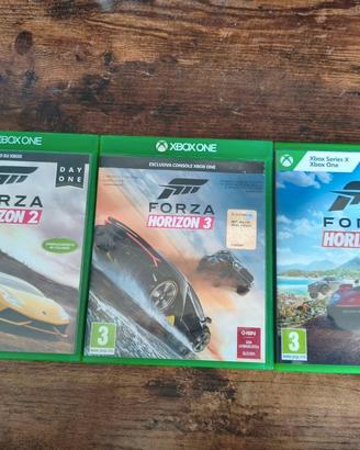 Forza Horizon 2 Forza Horizon 3 e Forza Horizon 5