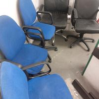 sedie da ufficio in buone condizione 