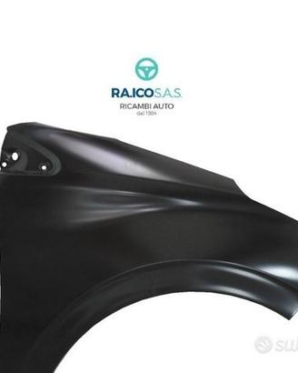 Parafango anteriore peugeot 208 dal 2012 a 2018
