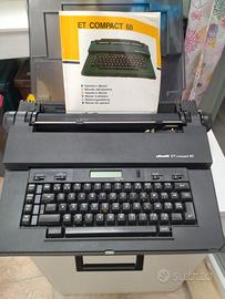 Olivetti ET Compact 60 con accessori, funzionante
