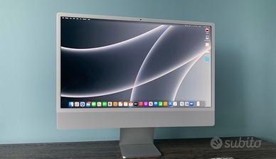 iMac 24 M1 8 GB Ram SSD 512 4 porte