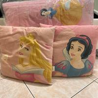 Piumino principesse con cuscini
