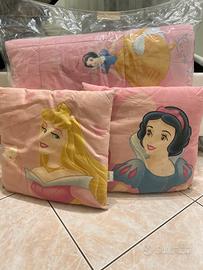 Piumino principesse con cuscini