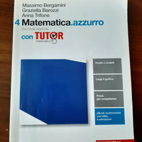 MATEMATICA.azzurro 4 - codice 9788808718174