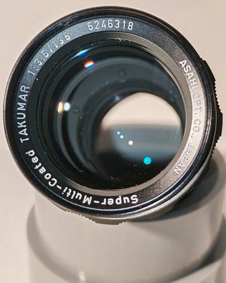Tele obiettivo Asahi Super Takumar 135 F3.5 M42