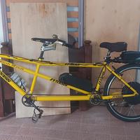 Bici Tandem con motorino elettrico