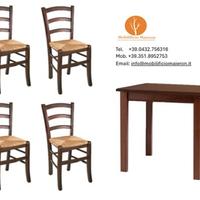 Sedie Tavolini Bar Ristorante Pub Shabby 0375