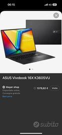 Computer Portatile Asus Vivobook 16X K3605VU