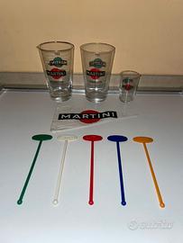 MARTINI VERMOUTH SET COCKTAIL VINTAGE
