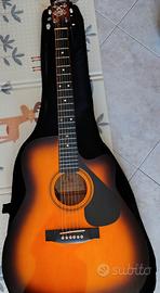 Chitarra acustica elettrificata 