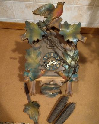 Orologio Cucù funzionante intero anni 70