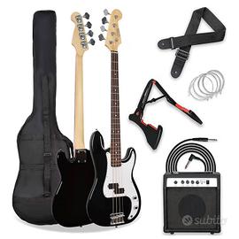 basso elettrico con tutto 