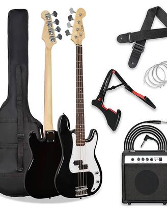 basso elettrico con tutto 