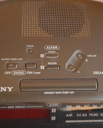 radio  sveglia Sony