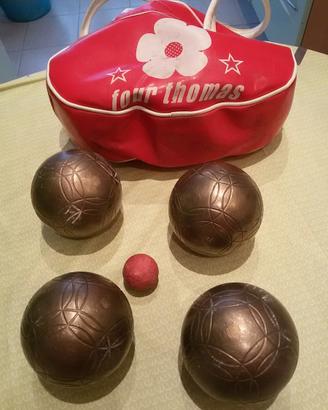 Boules da petanque / bocce da tempo libero + borsa
