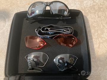 Occhiali da sole con ricambi lente e accessori