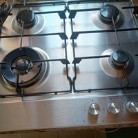 Piano fuochi Acciao Beko