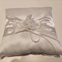 Cuscinetto nuziale per anelli fedi