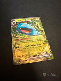 003 Venusaur ex Set 151 Pokemon Scarlatto Violetto