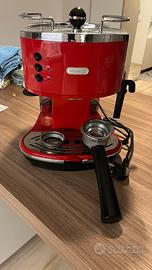Macchina caffe DeLonghi Icona vintage rossa