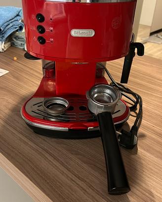 Macchina caffe DeLonghi Icona vintage rossa