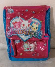 ZAINO SCUOLA JEWELPET NUOVO